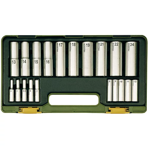 Proxxon 20R 4-24mm hosszú dugókulcs készlet 23292