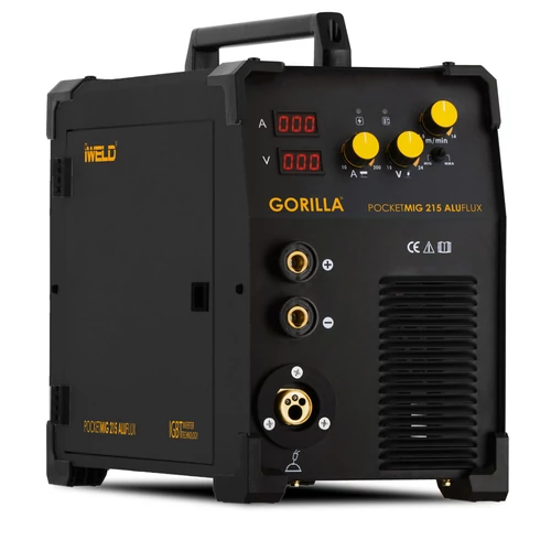 IWELD GORILLA POCKETMIG 215 ALUFLUX Hegesztő inverter