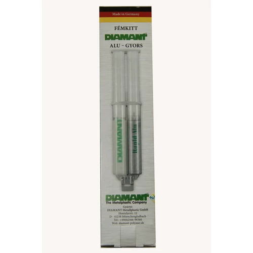 Diamant kétkomponensű Alu-gyors ragasztó 25ml