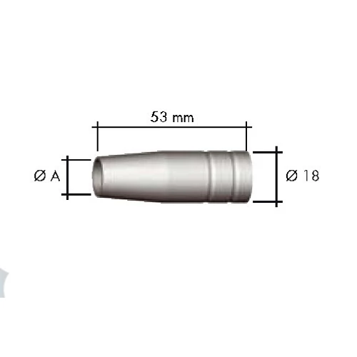 Binzel MB-15 gázterelő 145.0075