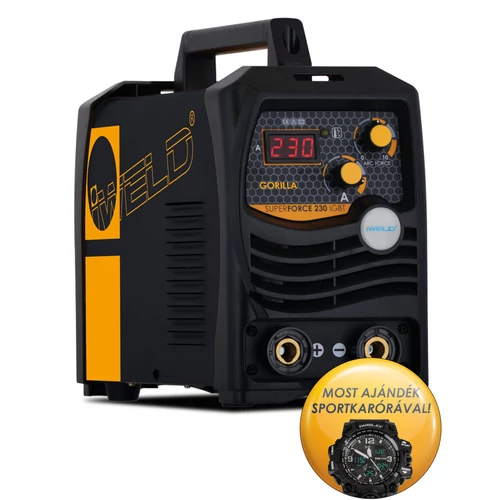 IWELD GORILLA SUPERFORCE 230 (215A) Hegesztő inverter