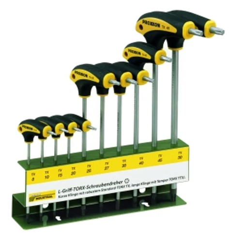 Proxxon T-szárú torxkulcskészlet 10részes 22652