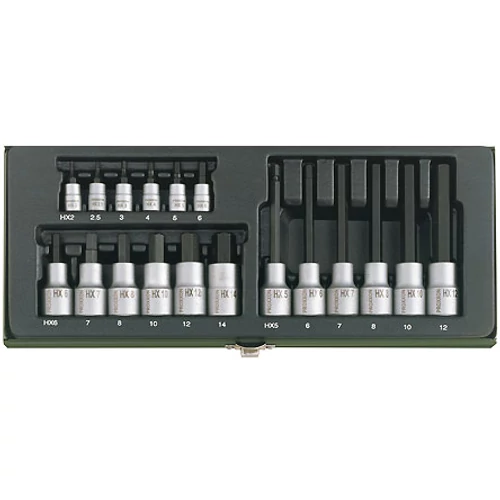 Proxxon 18R 2-6mm imbusz készlet 23100